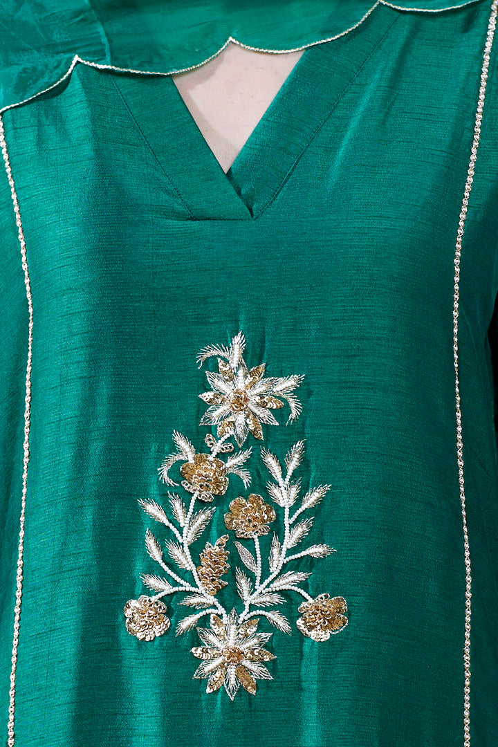 Ishq Green Kurta Set of 3