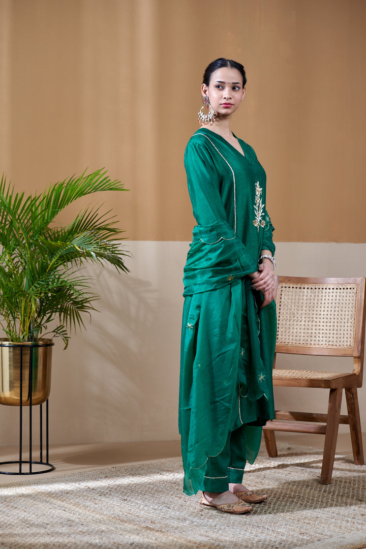 Ishq Green Kurta Set of 3