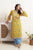 Madhuvan Yellow Cotton Kurta Set of 2