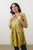 Madhuvan Yellow Jaal Cotton Short Kurti