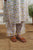 GULBAHAR WHITE JAAL COTTON KURTA SET OF 3