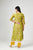 Jashn Lime Green Chanderi Kurta Set of 3