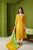 JASHN 2.O YELLOW CHANDERI KURTA SET OF 3