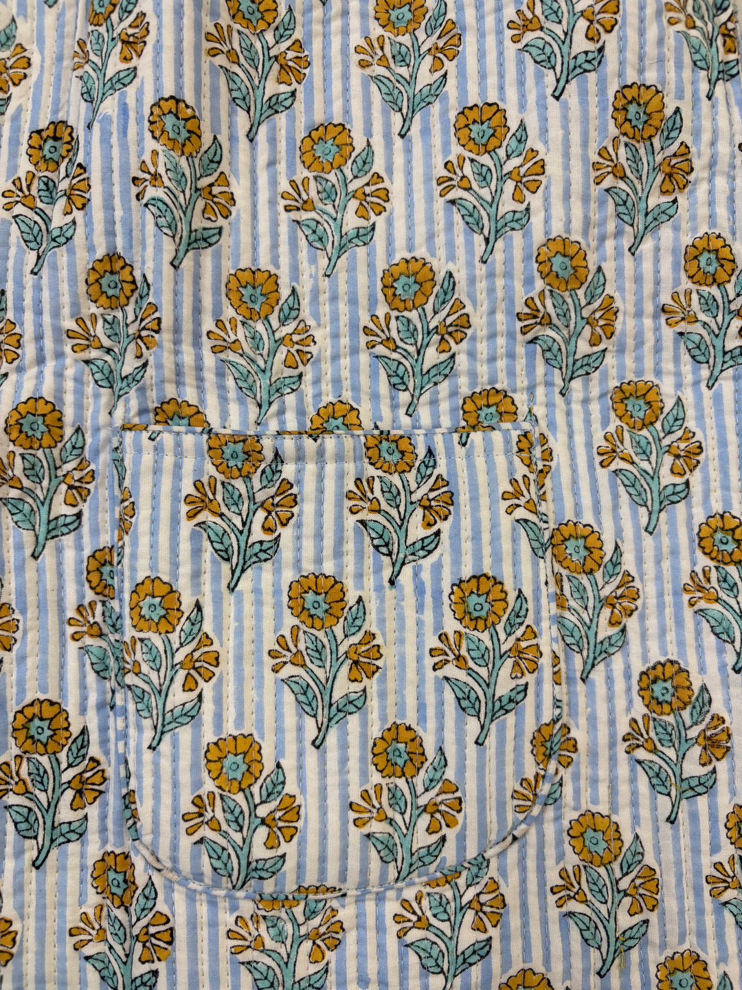 Reversible Quilted Sleeveless White Jacket