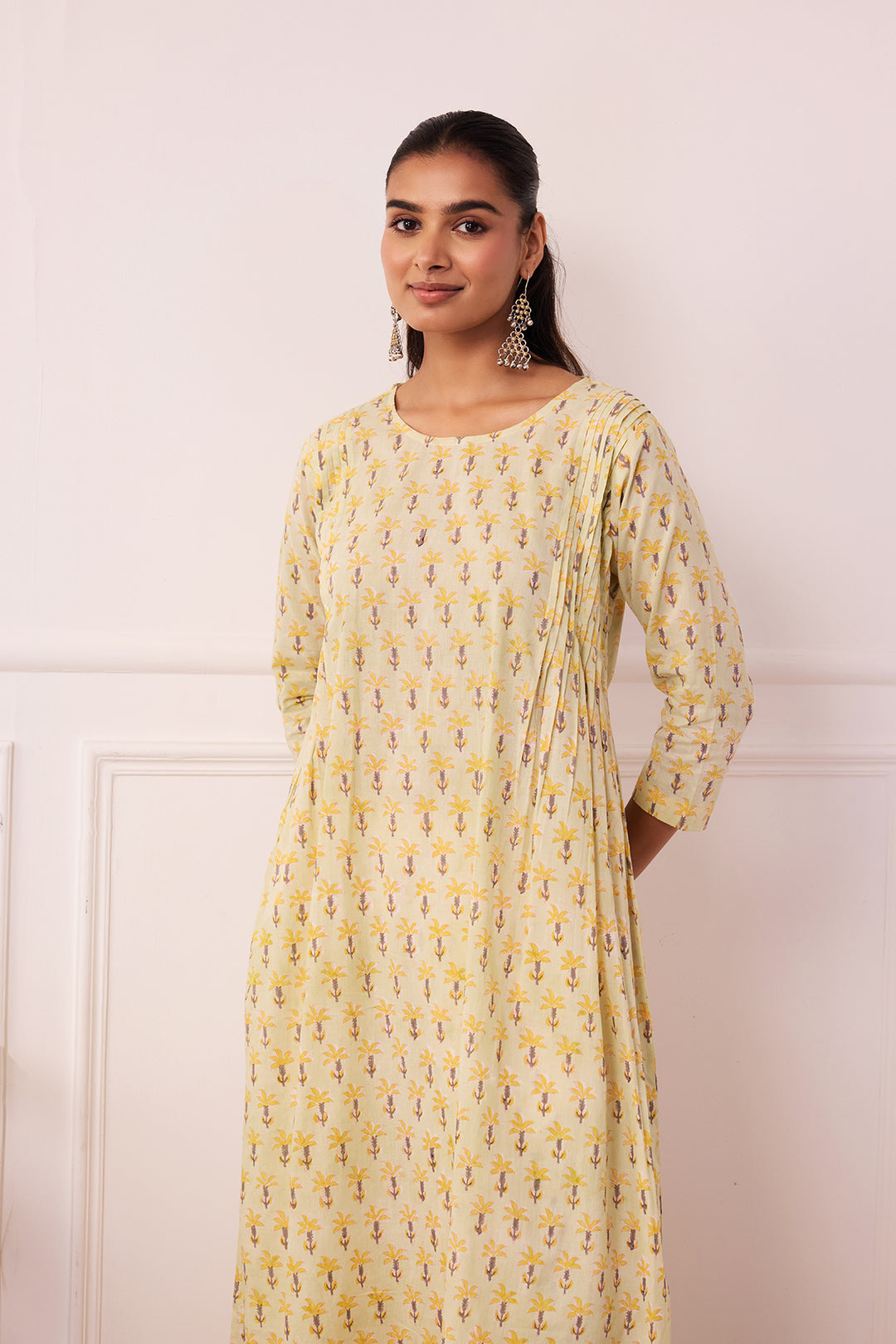 Ambarsariya Green A-Line Suit Set of 3
