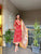 Mehak Jain in Jashn Red Chanderi Kurta Set of 3