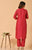 Sitara Red Chanderi Suit Set