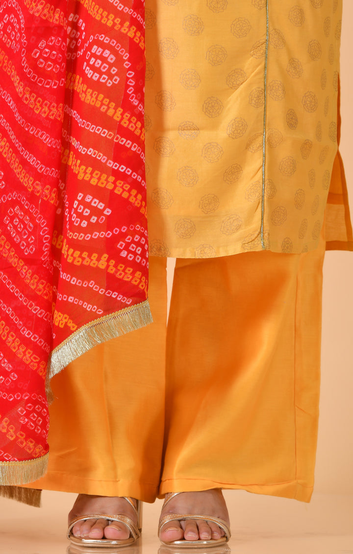 Ruhaniyat Red Chanderi Dupatta