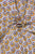 Grey & Yellow Botti Hand Block Cotton Fabric