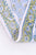 Grey & Blue Booti Hand Block Cotton Fabric
