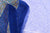 Turquoise & Blue Floral Print Hand Block Cotton Unstitched Suit With Chiffon Dupatta