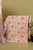 Grey & Pink Hand Block Printed Cotton Suit With Chiffon Dupatta