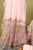 Grey & Pink Hand Block Printed Cotton Suit With Chiffon Dupatta